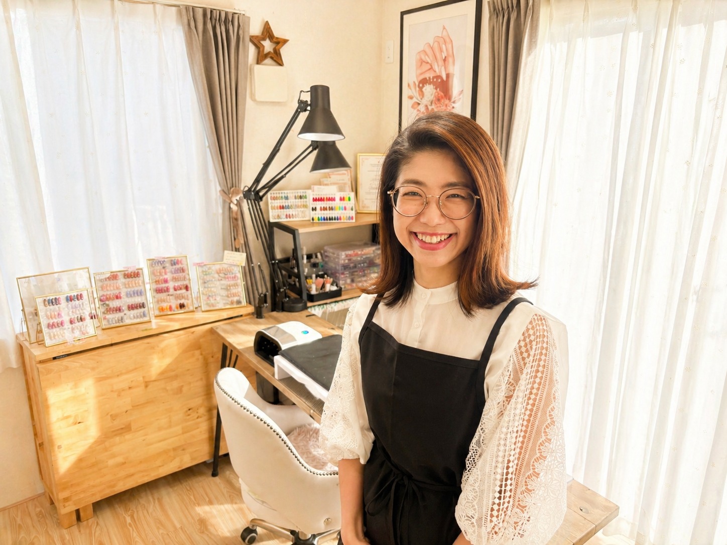 青梅市ネイルサロン Welina オーナーネイリスト 玉城真実