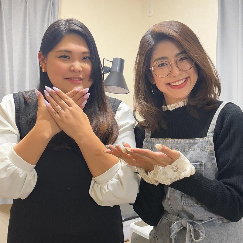 青梅市 Welina お客様の声2 J様 20代 ご来店時の様子