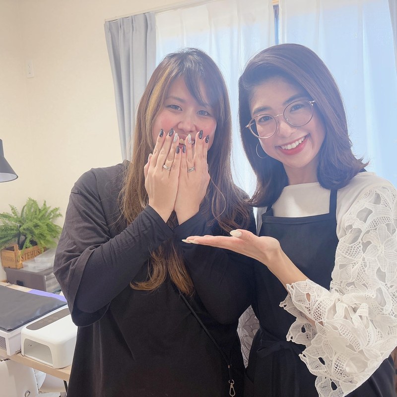 青梅市 Welina お客様の声3 F様 30代 ご来店時の様子